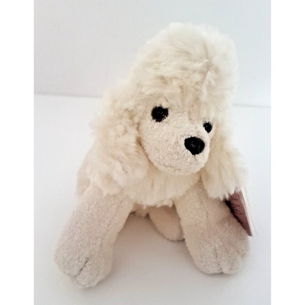 BESTEVER Plush Puppy Passion Pansy Poodle Sitting Toy Dog Stuffed Animal